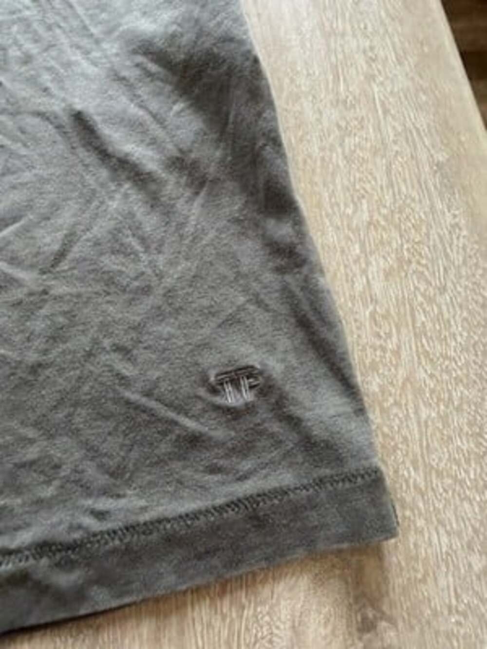 TOM FORD Lyocell-Cotton Crewneck T-Shirt in Taupe/Green Size 48 or US Medium - Picture 5 of 11